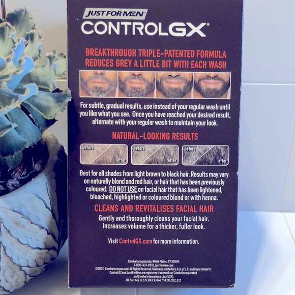 Just For Men Grooming Control Gx Beard Wash With Grey Reducing